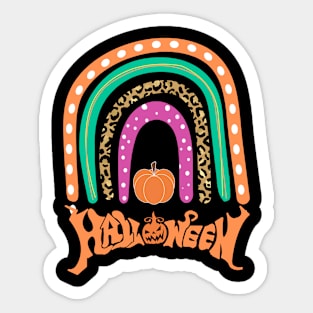 Halloween RAINBOW Sticker